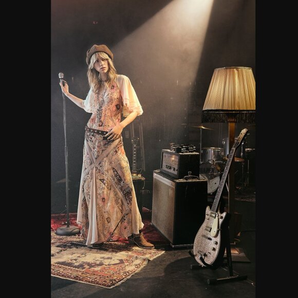 Celestial Nights Maxi Dress Color: Fairy Combo - Picture 4 of 4